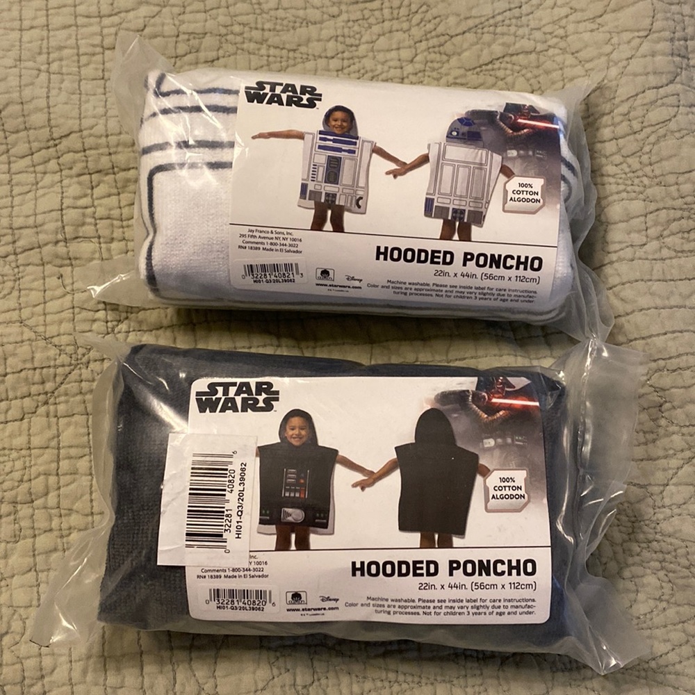Star Wars Hooded Towels